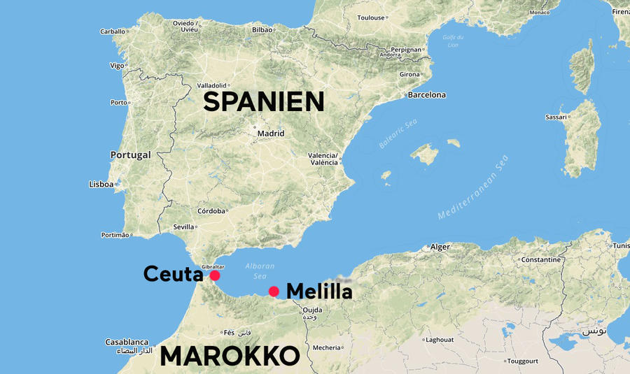 Ceuta Und Melilla